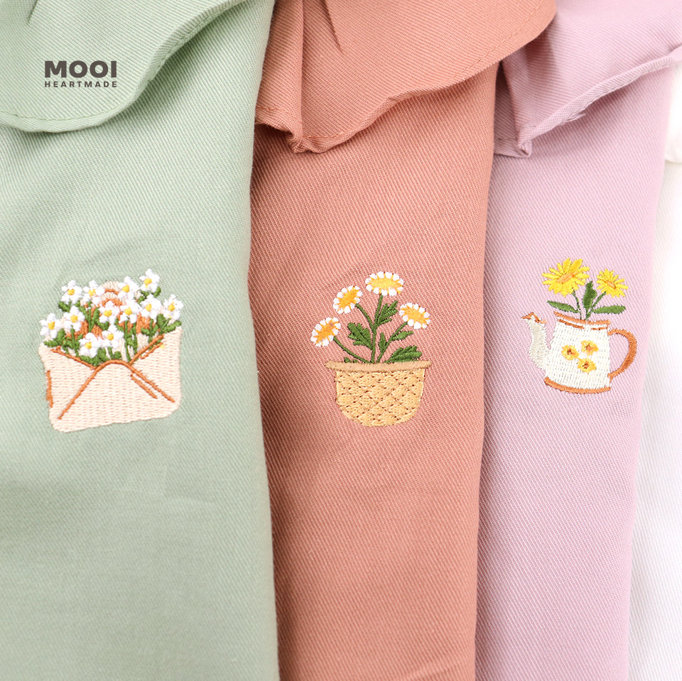 Mooi Atasan Anak Perempuan Lily Ruffle Top