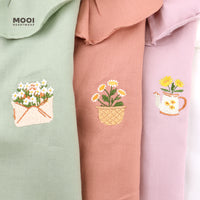 Mooi Atasan Anak Perempuan Lily Ruffle Top