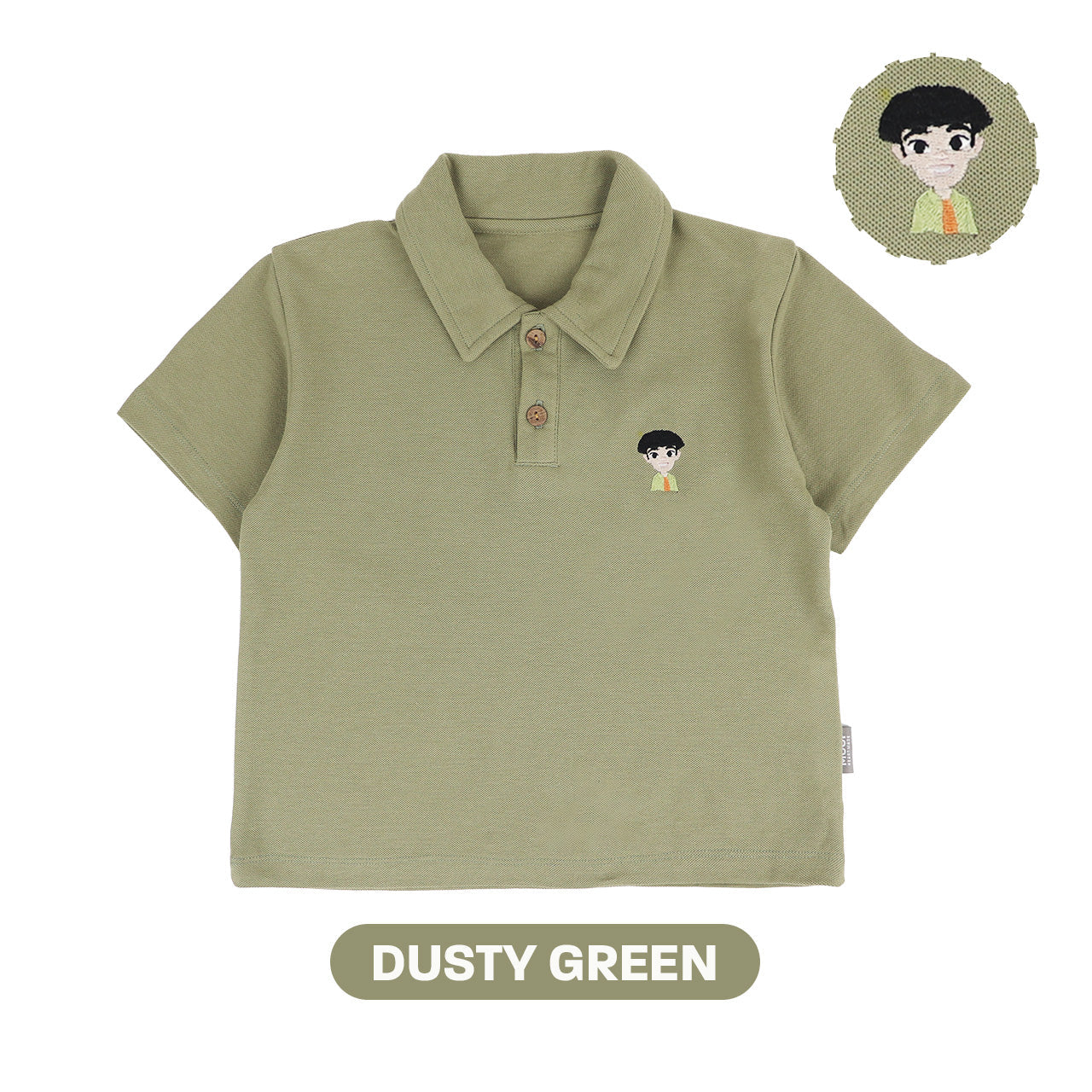 Mooi x Jumbo Kemeja Anak Laki-Laki Polo Shirt