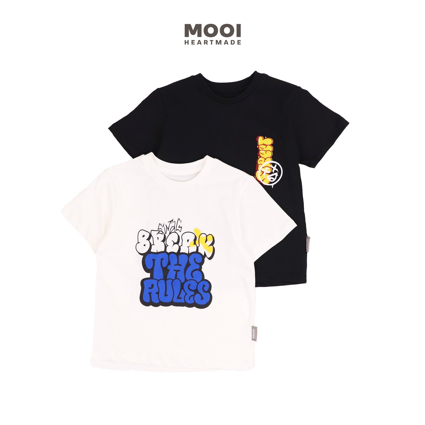 Mooi Kaos Anak Unisex T-shirt Graphic
