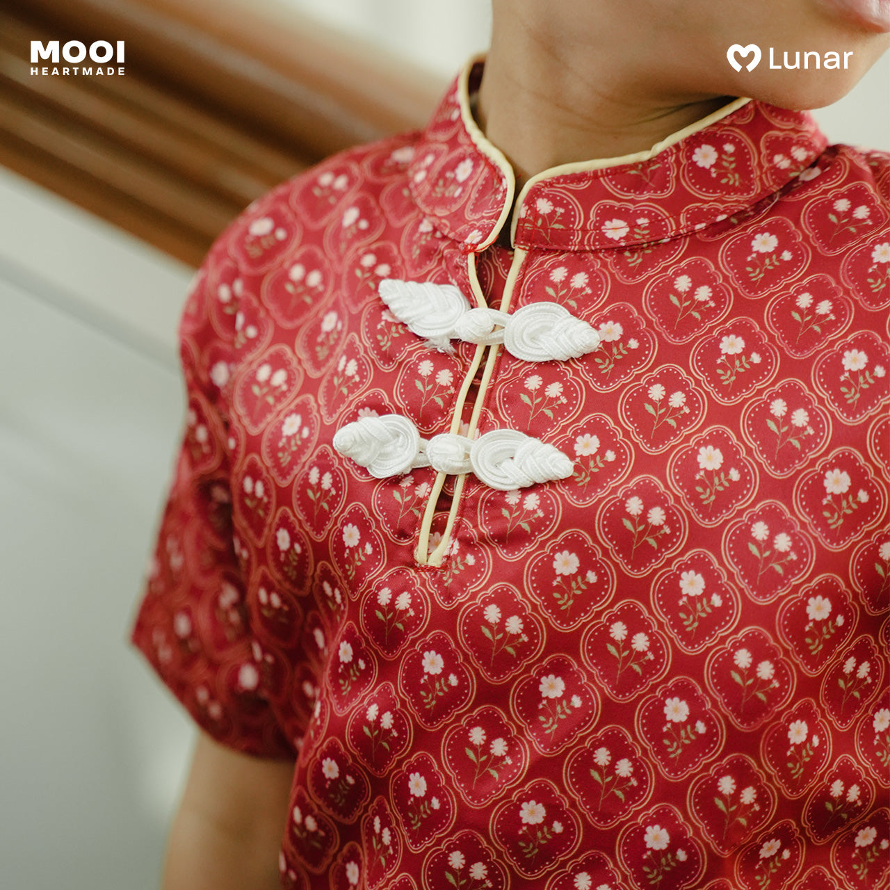 Mooi Kemeja Anak Laki-Laki Lunar Collection Liu Cheongsam Shirt