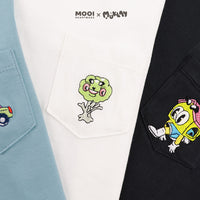 Mooi X Muklay Setelan Anak Pocket Tee Set