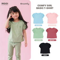 Mooi Kaos Anak Perempuan Comfy Girls Basic T-shirt
