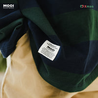 Mooi Kemeja Anak Laki-laki Christmas Collection Jerome Striped Polo Shirt