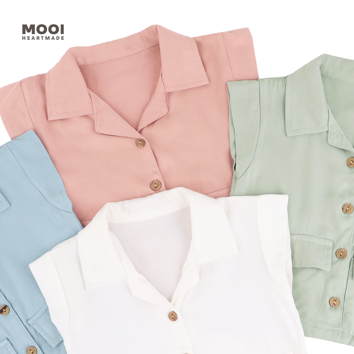 Mooi Atasan Anak Perempuan Olivia Top