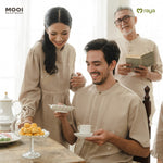 Mooi Atasan Pria Kemeja Pria Raya Collection Ashal Koko