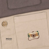 Mooi Kemeja Anak Laki – Laki Melvin Pocket Shirt