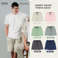 Mooi Celana Pendek Unisex Pria Wanita Dewasa Shortpants Cowok Cewek Comfy Short Pants Adult