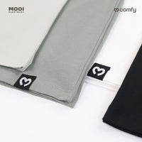 Mooi Kaos Anak Pocket Unisex Comfy T-Shirt Pocket Kids