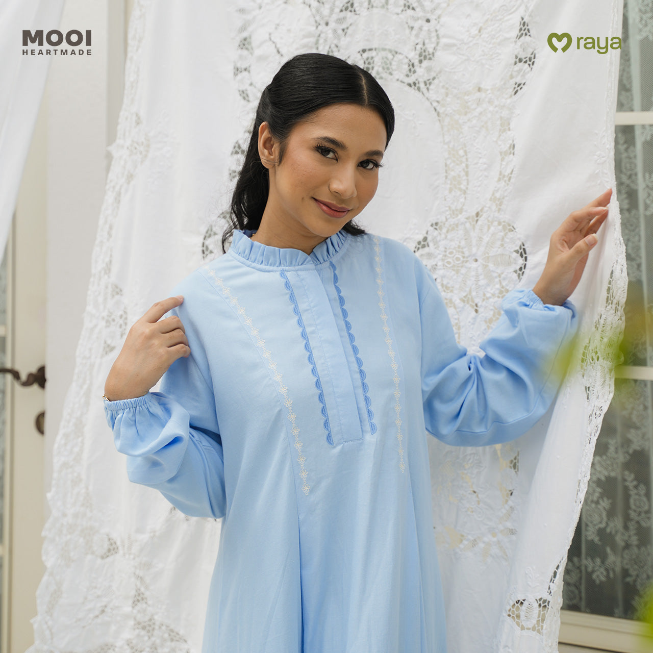 Mooi Dress Dewasa Raya Collection Siara Gamis Adult Basic Series 2026