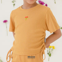 Mooi Atasan Anak Perempuan Heidi Top
