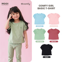 Mooi Kaos Anak Perempuan Comfy Girls Basic T-shirt