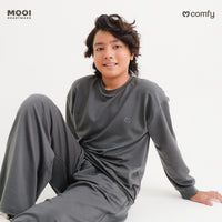 Mooi Comfy Teens Sweater Basic Atasan Lengan Panjang Teens