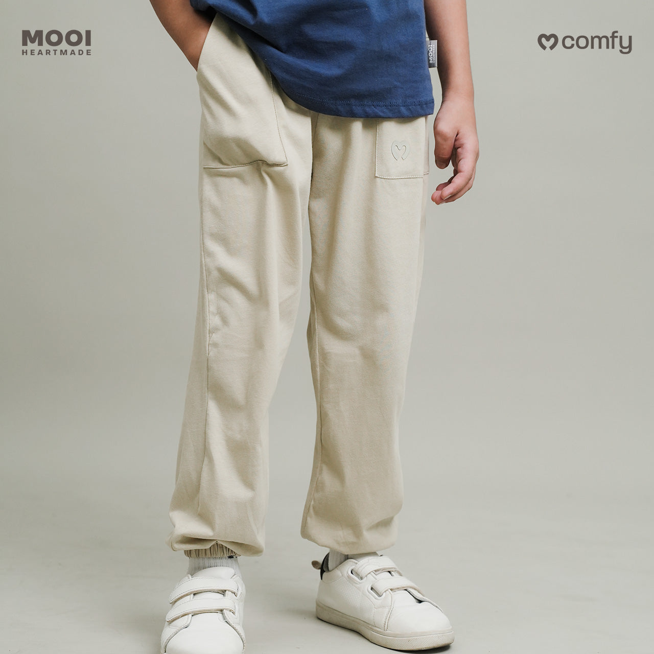 Mooi Celana Jogger Anak Comfy Cotton Jogger Pants Kids