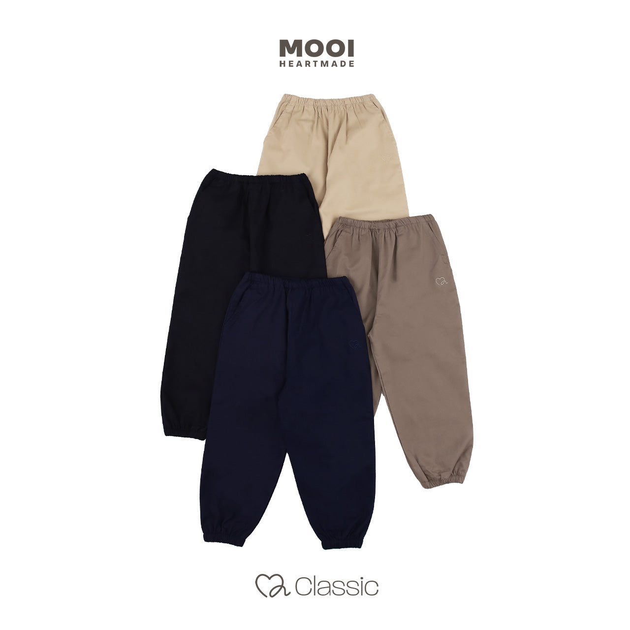 Mooi Celana Jogger Anak Laki-Laki Classic Jogger Chinos Pants