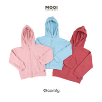 Mooi Atasan Hoodie Panjang Anak Comfy Jacket Hoodie
