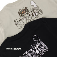 Mooi X Muklay Kaos Anak Unisex Graphic Tee Kids