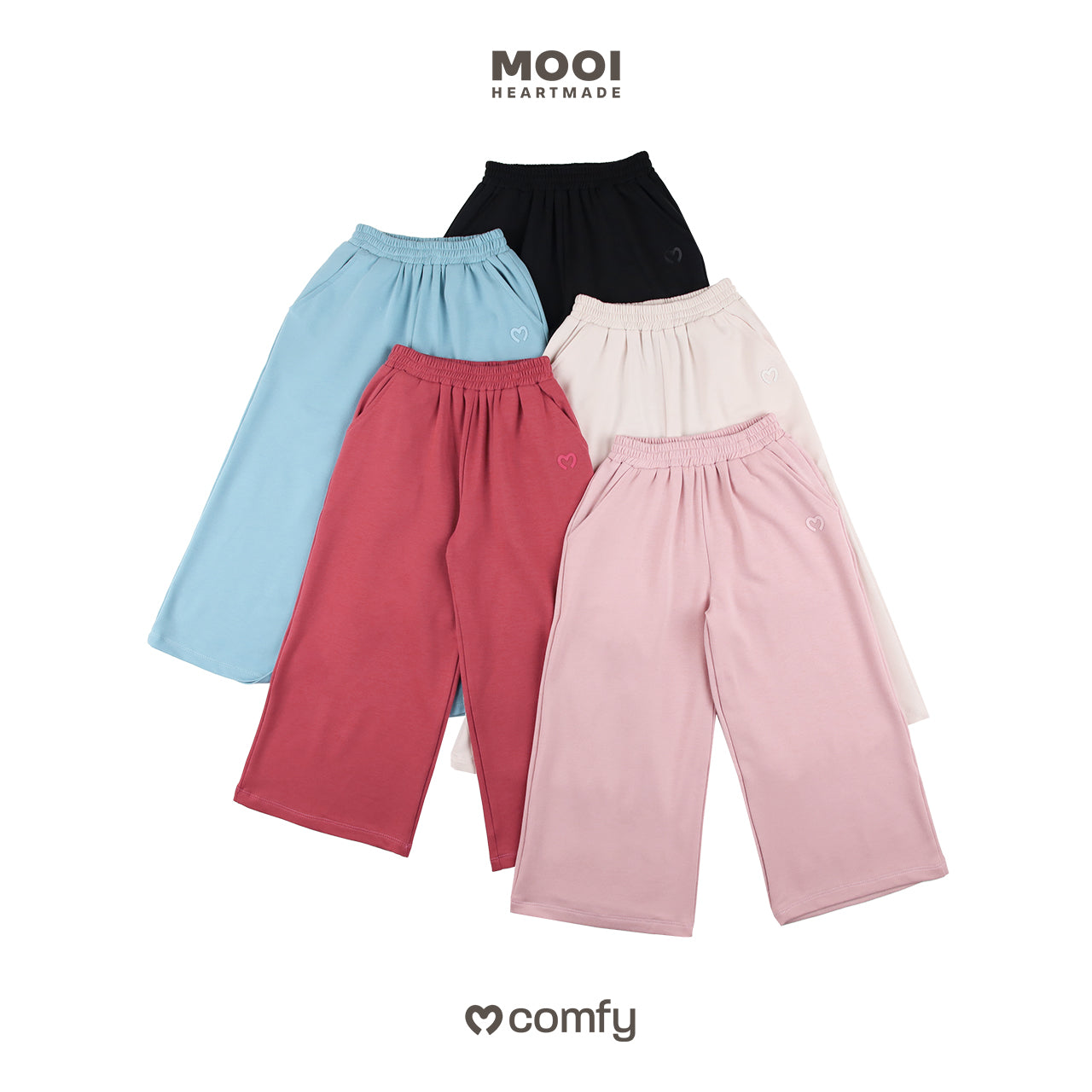Mooi Celana Panjang Anak Perempuan Comfy Long Wide Pants