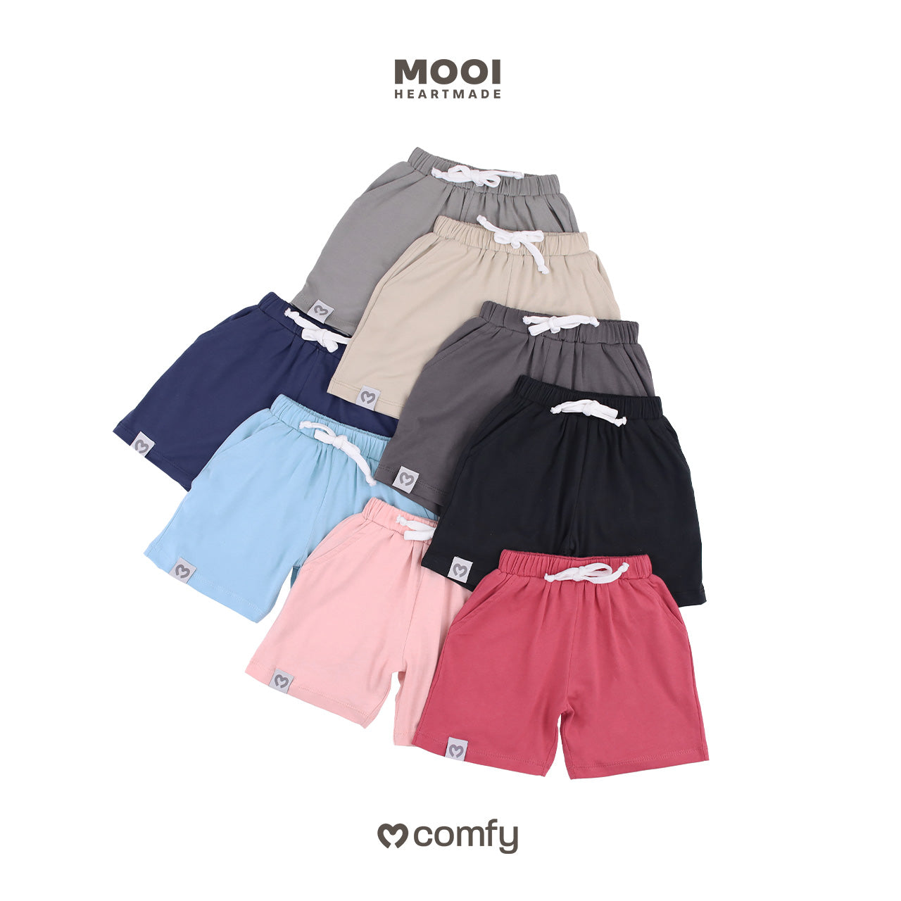 Mooi Celana Pendek Anak Comfy Cotton Short Pants Kids