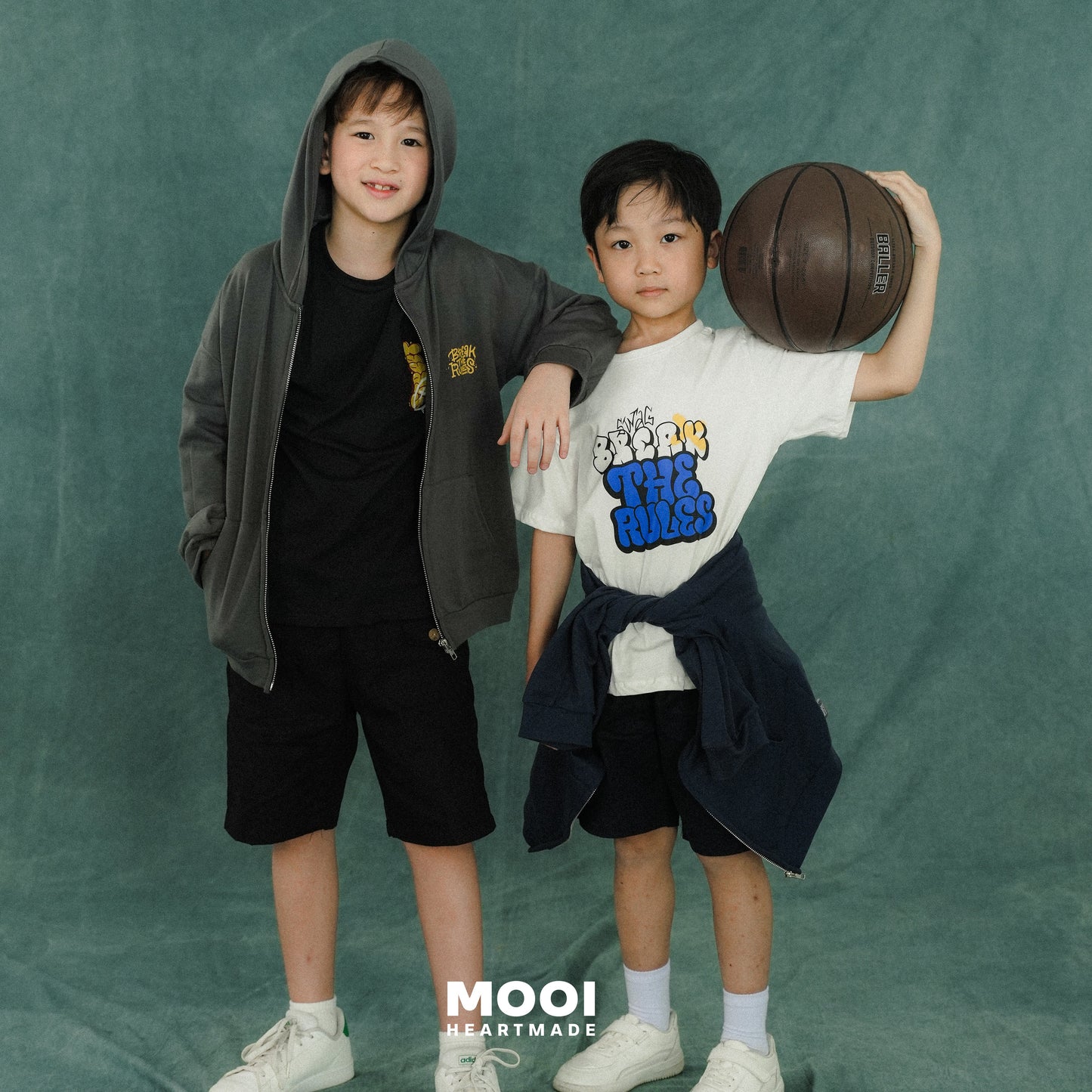 Mooi Kaos Anak Unisex T-shirt Graphic