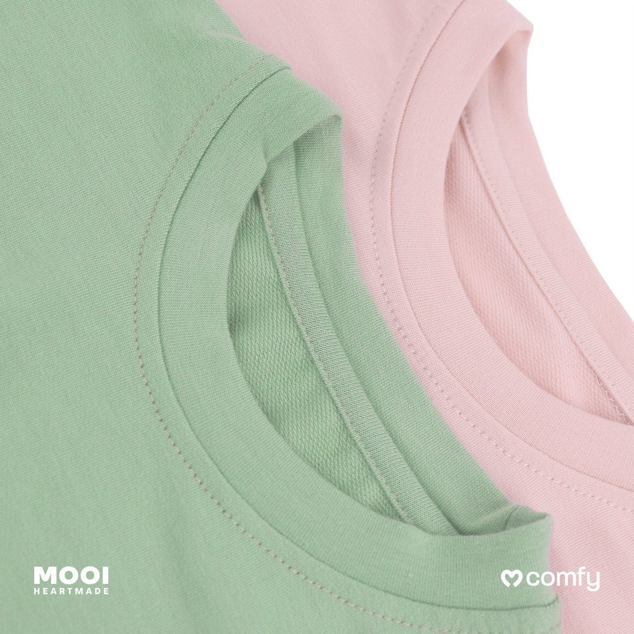 Mooi Sweater Dewasa Unisex Comfy Sweater Basic Adult