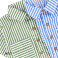 Mooi Kemeja Anak Perempuan Liora Striped Shirt
