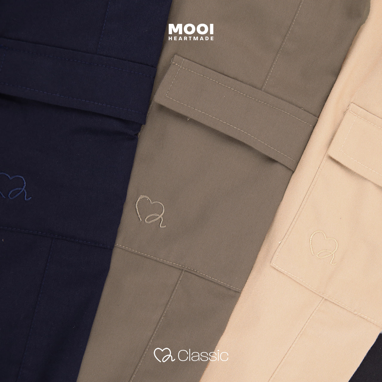 Mooi Celana Panjang Cargo Anak Laki-Laki Classic Long Cargo Pants