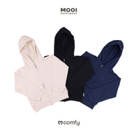 Mooi Atasan Hoodie Panjang Anak Comfy Jacket Hoodie