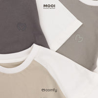 Mooi Kaos Anak Laki-Laki Comfy Reglan T-Shirt