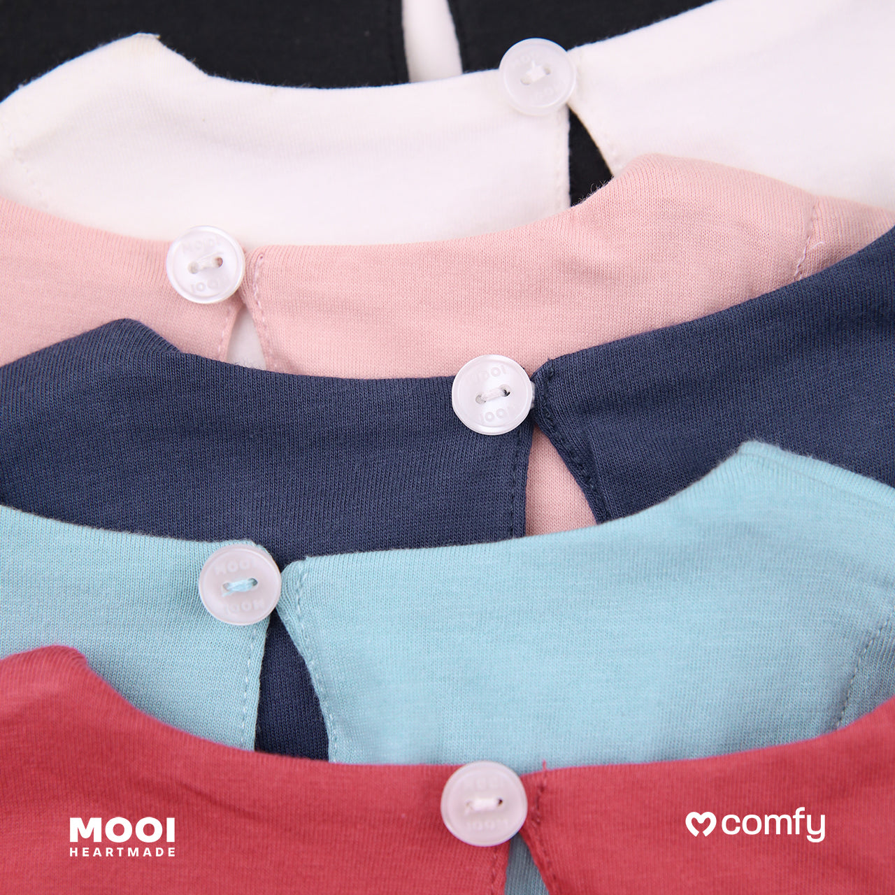 Mooi Atasan Anak Perempuan Comfy Girls Long Sleeve Collar