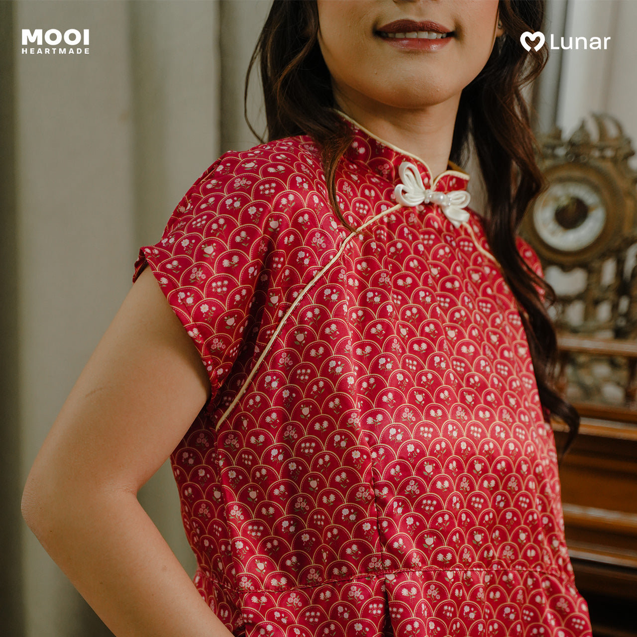 Mooi Dress Dewasa Lunar Collection Mei Gui Cheongsam Dress Adult