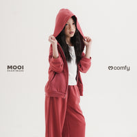 Mooi Atasan Hoodie Panjang Anak Comfy Jacket Hoodie