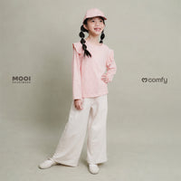 Mooi Atasan Anak Perempuan Comfy Girls Ruffle Long Sleeve
