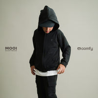 Mooi Atasan Hoodie Panjang Anak Comfy Jacket Hoodie