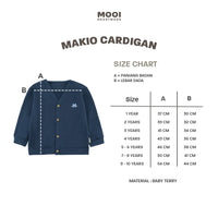 Mooi Cardigan Anak Makio Cardigan