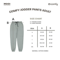Mooi Celana Jogger Dewasa Comfy Jogger Pocket Adult
