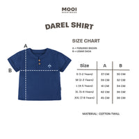 Mooi Kemeja Anak Laki-Laki Darel Shirt