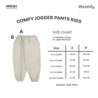 Mooi Celana Jogger Anak Comfy Jogger Pants Kids