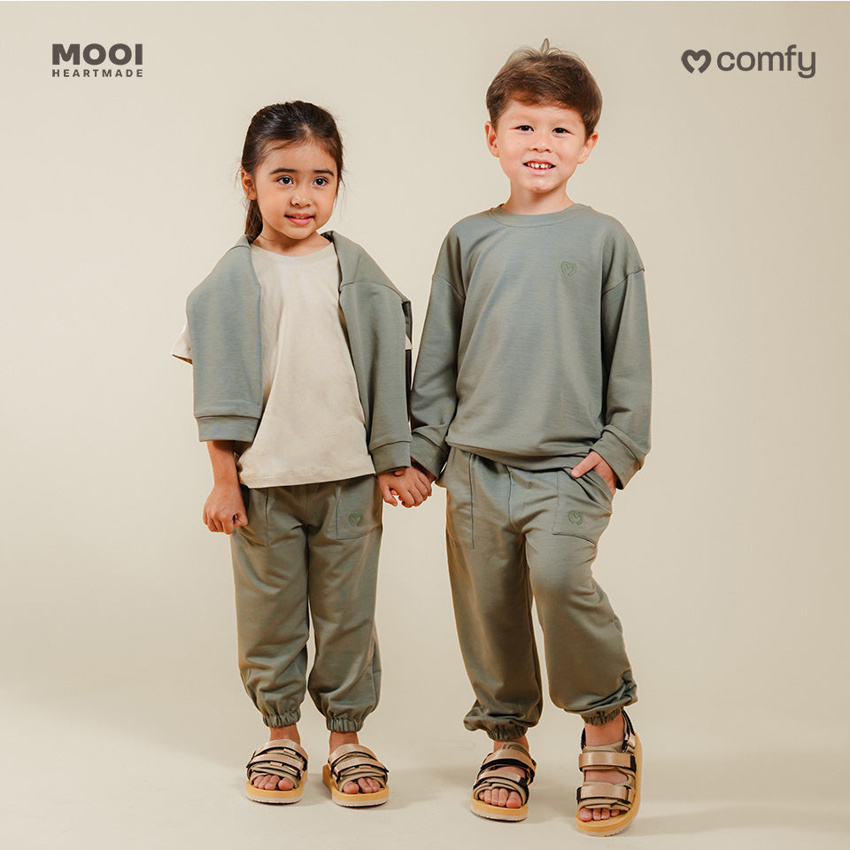 Mooi Celana Jogger Anak Comfy Jogger Pants Kids