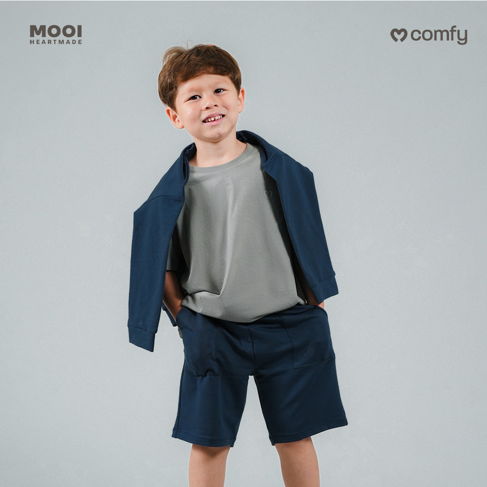 Mooi Celana Pendek Anak Unisex Laki Laki Perempuan Comfy Short Pants Kids Cowok Cewek