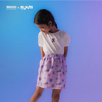 Mooi X Muklay Setelan Anak Perempuan Alena Skort Set