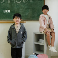 Mooi Atasan Hoodie Panjang Anak Theo Hoodie Jacket