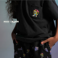 Mooi X Muklay Setelan Anak Pocket Tee Set