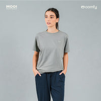 Mooi Kaos Dewasa Unisex Comfy T-Shirt Basic Adult