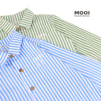 Mooi Kemeja Anak Perempuan Wilona Striped Shirt