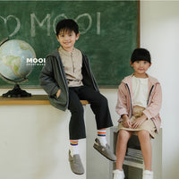 Mooi Atasan Hoodie Panjang Anak Theo Hoodie Jacket
