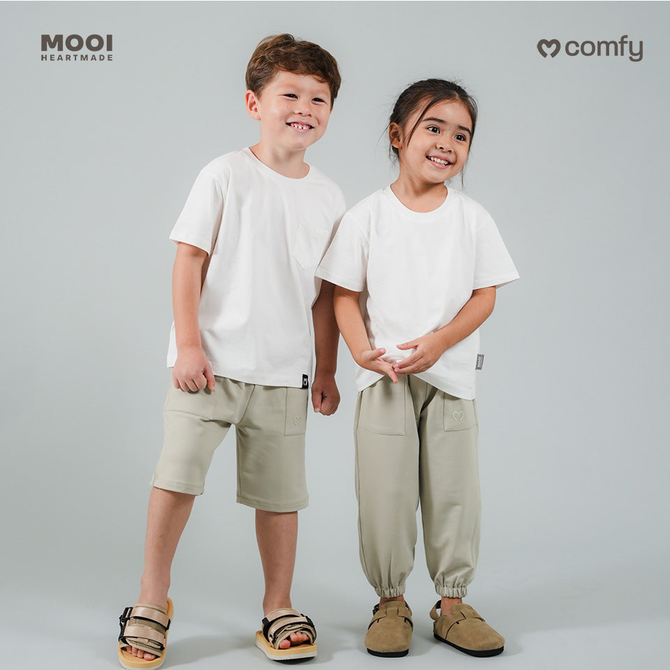 Mooi Celana Pendek Anak Unisex Laki Laki Perempuan Comfy Short Pants Kids Cowok Cewek