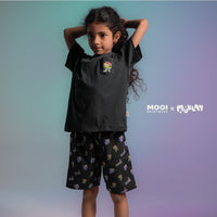 Mooi X Muklay Setelan Anak Pocket Tee Set