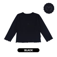 Mooi Atasan Lengan Panjang Anak Perempuan Comfy Rib Basic Long Sleeve Top