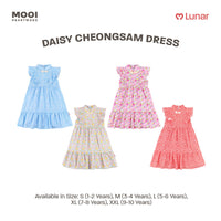 Mooi Dress Anak Perempuan Lunar Collection Daisy Cheongsam Dress